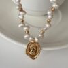 O1CN019diP641W1vrVVv3W2_2218534612729-0-cib Wholesale Fashionable Pearl Stone-Shaped Pearl Necklace