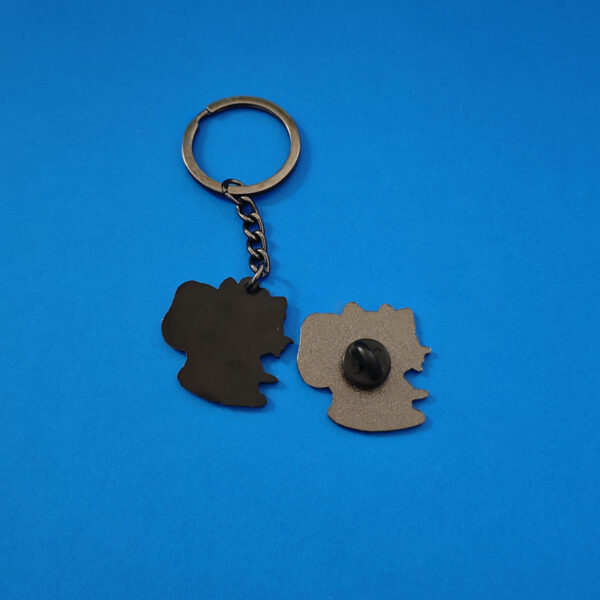 Wholesale Cat Key and Puppy Hug Cute Brooch Keychain OLY Exclusive