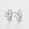 O1CN019iC0Lm2CgQpg32owM_2220186478503-0-cib Wholesale Five-Pointed Star Snowflake Earrings, Simple Flower Design Ear Clips