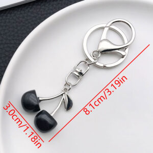 ER868-Black Cherry Keychain -13.2g
