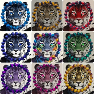 Nine-piece set (glass) / 8mm