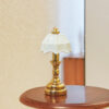 Wholesale Simulation Mini Retro Glass Desk Lamp Model Doll Accessories