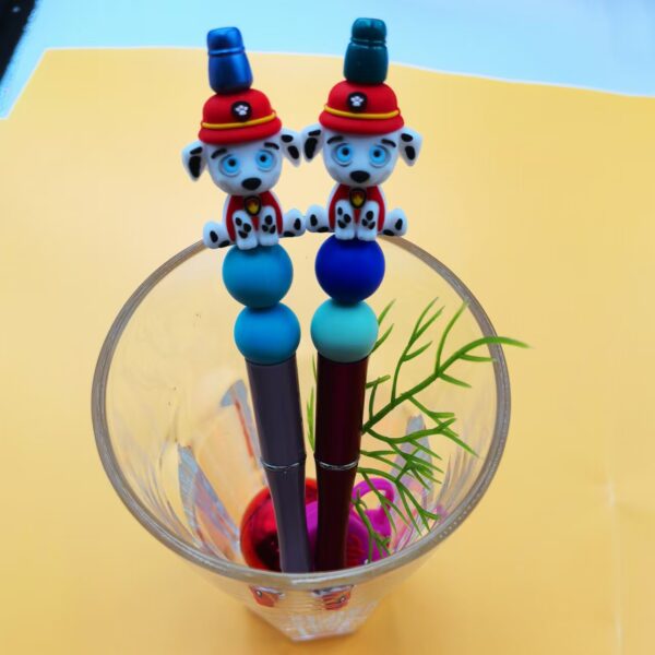 Wholesale 10pcs 3D Silicone Cute Cartoon Beads