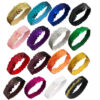 Wholesale Sports dance glitter shiny elastic headband