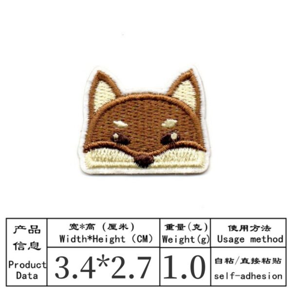 O1CN019qBJhP1kzNrJglaxY_1703404754-0-cib Wholesale Cartoon cute cat small animal avatar embroidered patch