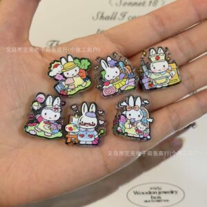 S531 Miffy Rabbit Playing House Board Beads (Mixed)