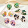 O1CN019sdr0t1FeXreDsM7O_2210056870512-0-cib Wholesale Oil-Dropping Colorful Earrings Simple Fashion Earrings