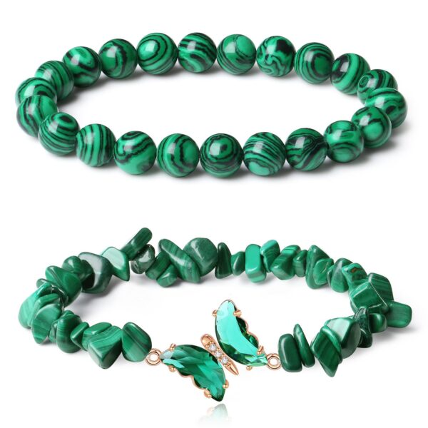 Wholesale Butterfly Accessories Bracelet Natural Stone Crystal