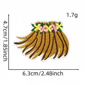 Hawaiian cloth patch 15#