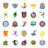 Wholesale 50 World Cup Soccer Series Waterproof Decorative Stickers