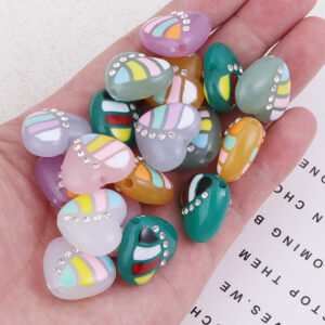 Randomly mixed colors / 19*22mm