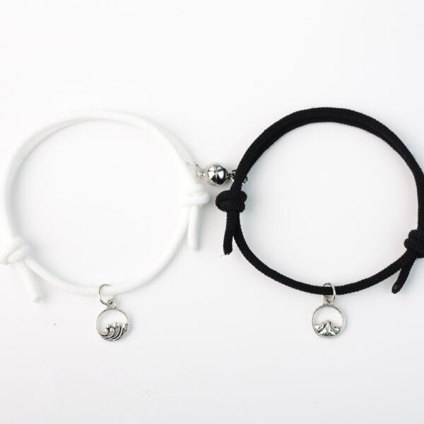 Wholesale Magnetic Attraction Couple Pair Braided Bracelets
