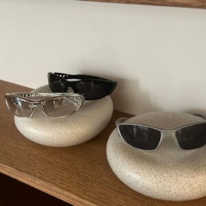 Black frame black piece [metal hinge]