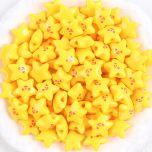 09 # 5 stars smiley face / Sold by pack 5 pieces/pack