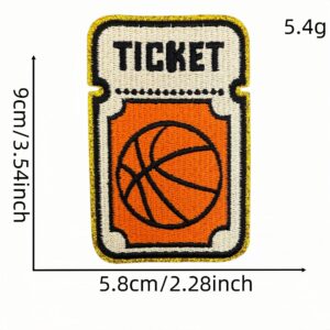 Basketball cloth sticker 4 #
