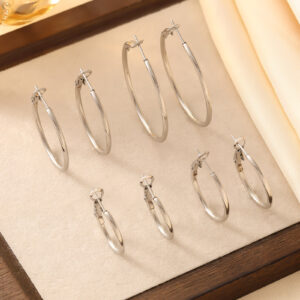 Steel color 30mm pair