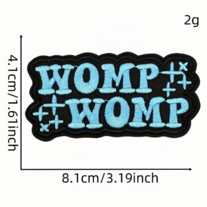Cartoon english cloth stickers 10 #