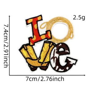 Boys western denim patch 5#