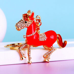 Lucky fortune horse - auspicious red / Single OPP bag packaging