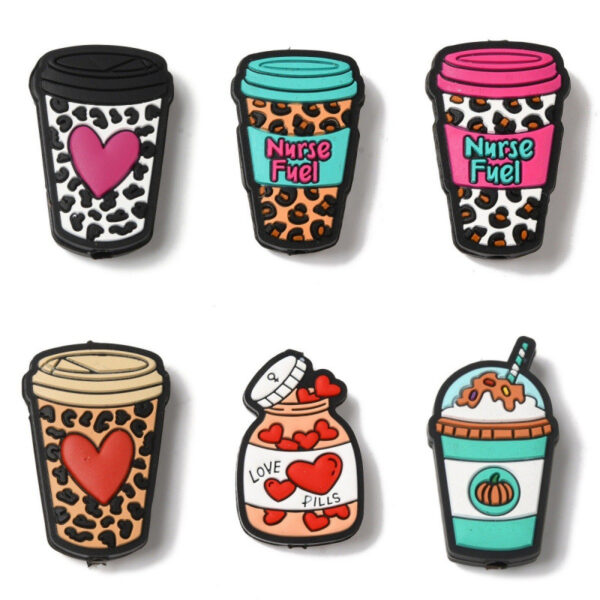 O1CN01AF9gVv1X95mOsBpAs_2221308442880-0-cib Wholesale 10pcs Creative Cow Animal Variety Cartoon Focal Beads