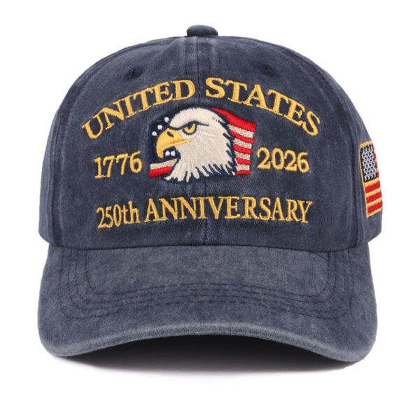 Wholesale Embroidery 250th Anniversary Baseball Cap