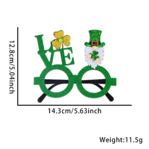 LOVE no face for the elderly / Irish Festival Glasses