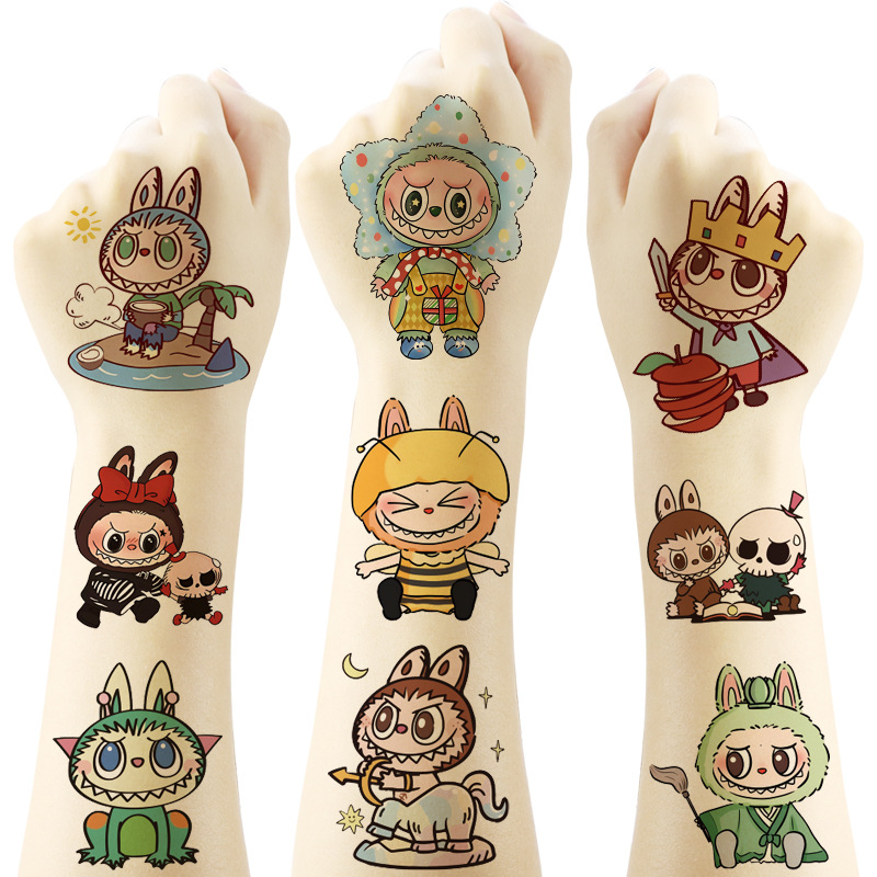 Wholesale 5X5Cm Monster Tattoo Stickers Birthday Party OLY Exclusive