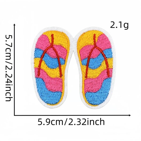 Wholesale Guitar Beach Rainforest Summer Style Embroidery DIY Patches