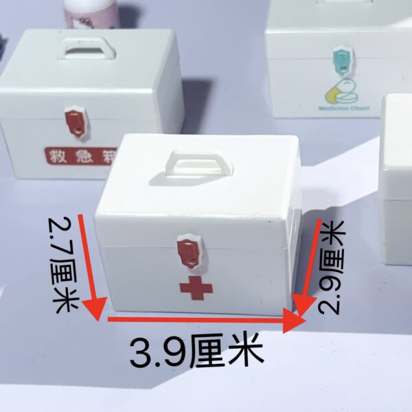 Wholesale Mini Medicine Box Model Decoration Miniature Medicine Box