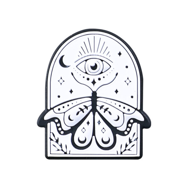 O1CN01AYF32b1CRJRuWYsMK_2217794230077-0-cib Wholesale 20pcs Gothic Theme Silicone Beads