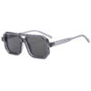 Wholesale Retro Pilot Double Beam Large Frame Sunglasses
