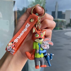 Crazy animal keychain-hug