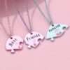 O1CN01AbuW2a1Ros5PT4N4j_2204819392159-0-cib Wholesale children's necklace good friend love stitching alloy pendant