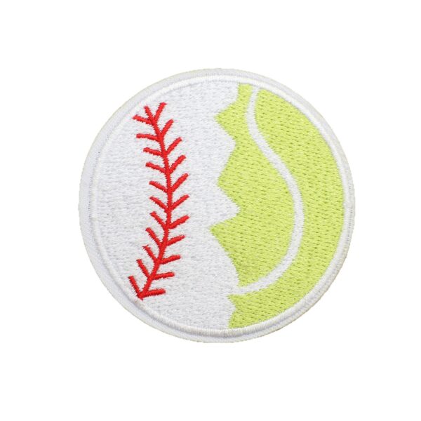 Wholesale Heat Transfer Embroider Tennis Patch Football Rugby Cloth DIY Patches