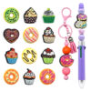 Wholesale Random 100pcs Product Donut Series Creative Focal Beads