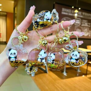 Jinwu Metal [Mixed Items] Black Gold Panda Baby Bottle / Quantity 1 is 1