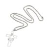 Wholesale Prayer Cross Faith Gift Stainless Steel Pendant Necklace