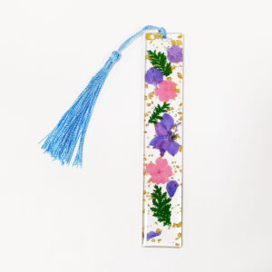 Dried flower bookmark 11