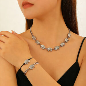 07 necklace + bracelet 2 pieces (3 pieces)