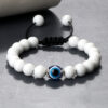 Wholesale Jewelry Bohemian Bracelet Devil's Eye Beaded Braided Hand Rope Yoga Beads Hand Jewelry