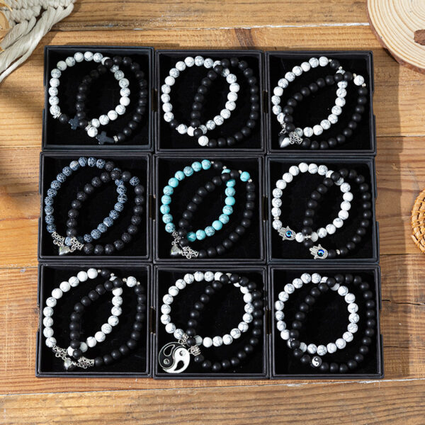 Wholesale Love magnetic couple bracelet