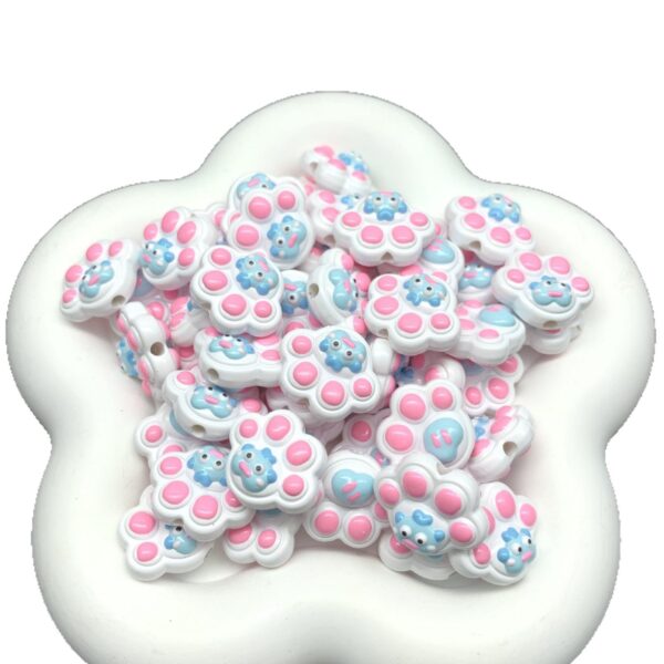 O1CN01Apo95J23ZG3DiWFX6_2216209427269-0-cib Wholesale Ugly Fish Ppy Footprint Heavy Oil Hand-painted Beads Beaded DIY Aessories Bracelet Mobile Phone Chain Pendant Cute