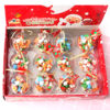 Wholesale Cartoon cute rubber ball Christmas tree Crystal eraser