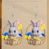 O1CN01Ar70rr21jDTJ5P90X_2220545547020-0-cib Wholesale Easter cartoon cute rabbit acrylic earrings