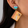 O1CN01As5zS22F776feqzxw_2217900038832-0-cib Wholesale Teacher's Day Pencil Printed Letter Love Acrylic Earrings