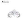 Wholesale Winter Is a Time of Fortune, Rotating Multi-Layered Snowflakes, Exquisite and Light Luxury, Niche High-End Valentine's Day Open Ring for Women