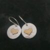 Wholesale Silver Love Round Earrings