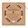 O1CN01Axz9yd29RpJOynZo0_1811978065-0-cib Wholesale Easter Gift Pink Crystal Chain Cross Bracelet