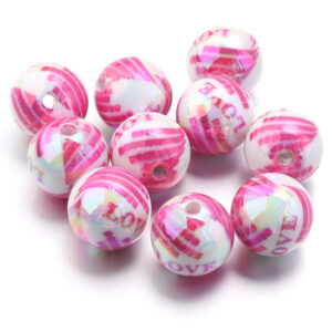 Solid rose red / Size: 16mm aperture 2.8mm