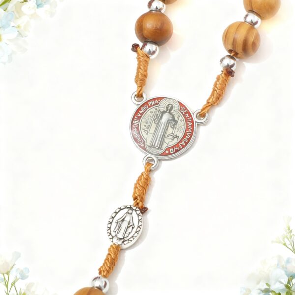 O1CN01Aynikl1QaO4QHc2HY_2218773031992-0-cib Wholesale Wooden Rosary Necklace 10mm Wood Color Cross